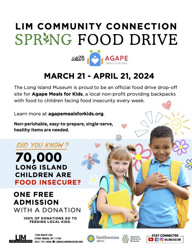 Spring Food Drive flyer